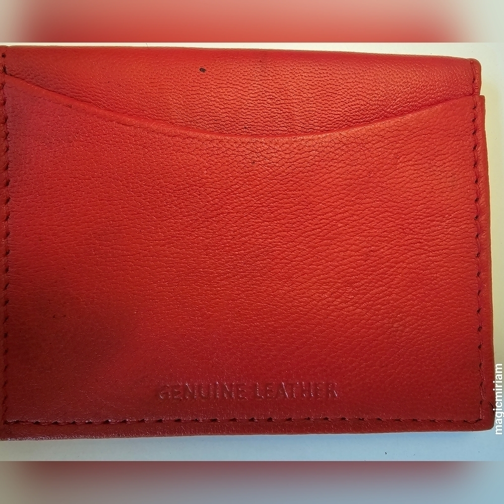 Genuine Leather Card Holder